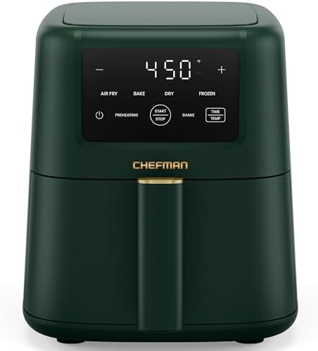 Slim ceramic four quart air fryer