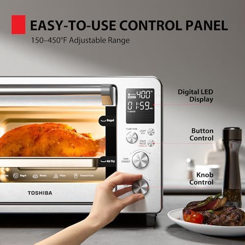 ChefFry Air Fryer Toaster Oven Stainless Steel — photo 5