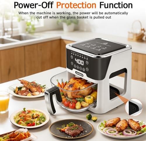 Glass Basket Air Fryer 6.0QT — photo 4