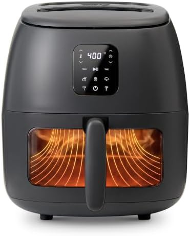 Ceramic nonstick six quart infrared air fryer