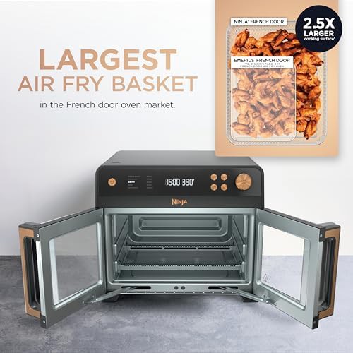 Black French Door Premier Air Fry Oven — photo 3