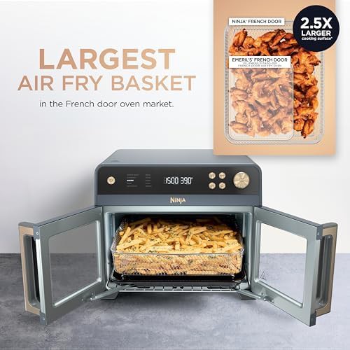 Cyberspace Blue French Door Air Fry Oven — photo 3