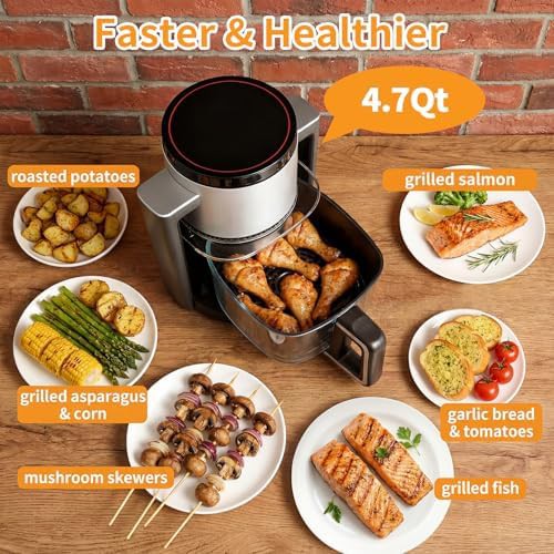 Glass Basket Four Quart Air Fryer — photo 5