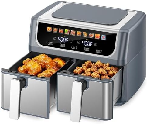 Large Dual Basket Ten in One Fryer