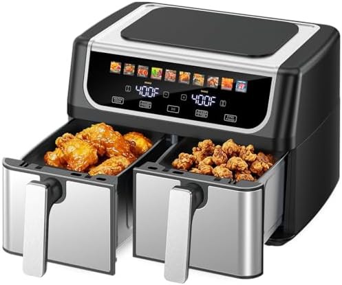 Ten Quart Dual Basket Air Fryer