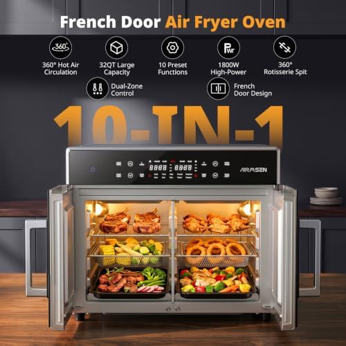 French Door Dual Zone Toaster Oven — photo 3
