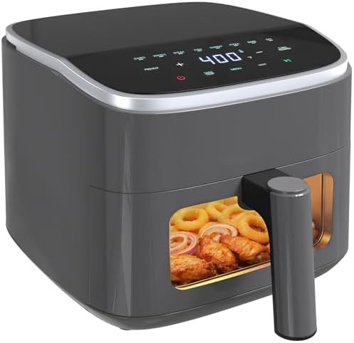 Compact Four Quart Window Fryer with Presets