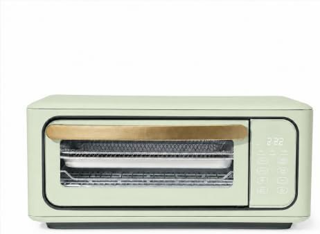 Sage green infrared air fryer toaster oven