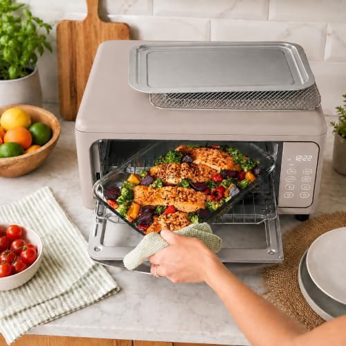 Porcini taupe large capacity toaster oven — photo 5