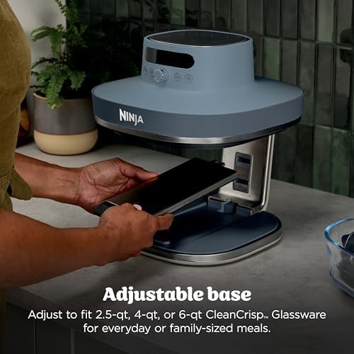 Glass six quart multi container air fryer — photo 4