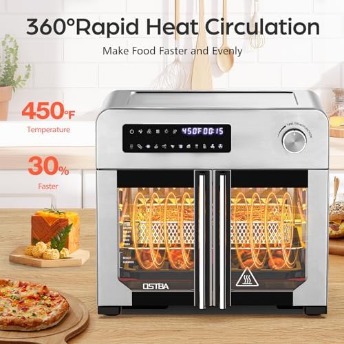 Large French Door Toaster Oven Combo — photo 3