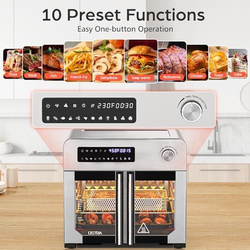 Large French Door Toaster Oven Combo — photo 4