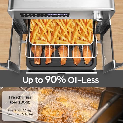 Large French Door Toaster Oven Combo — photo 5