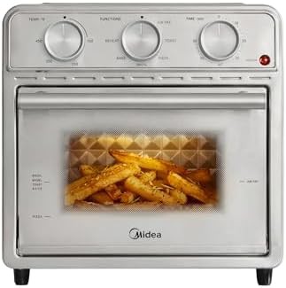 Stainless steel air fryer toaster oven