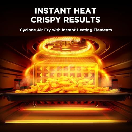 Stainless steel air fryer toaster oven — photo 3
