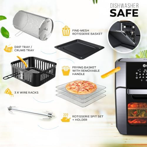 Stainless Steel Rotisserie Air Fryer — photo 3