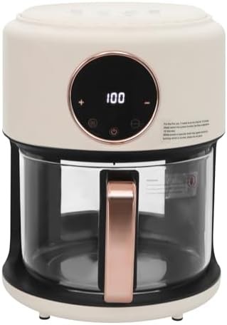 Digital touchscreen stainless steel fryer