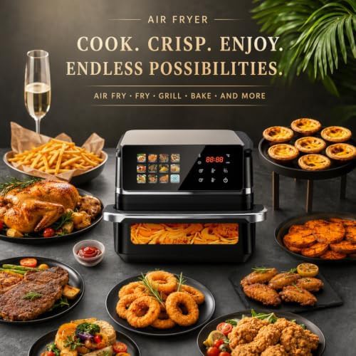 Twelve quart air fryer with viewing window — photo 3