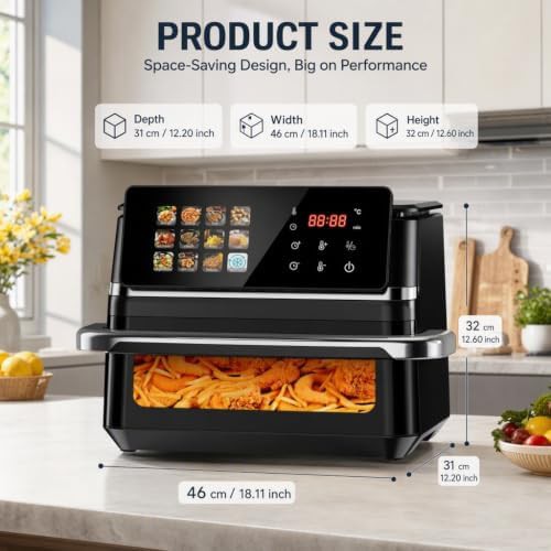 Twelve quart air fryer with viewing window — photo 5