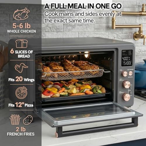 Non-Toxic Enamel Interior Toaster Oven 26.3 QT — photo 3