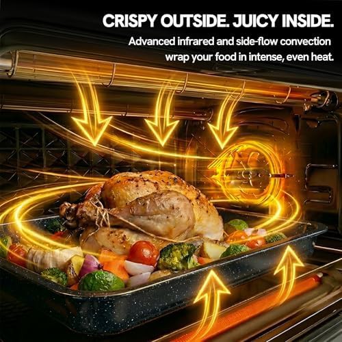 Non-Toxic Enamel Interior Toaster Oven 26.3 QT — photo 5