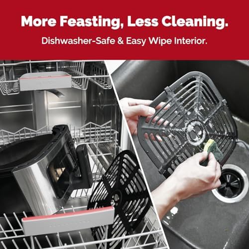 MIRASTON 8.5QT stainless family air fryer — photo 4