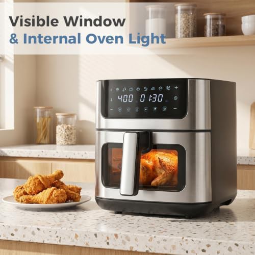 Six Quart Air Fryer with Viewing Window — photo 5
