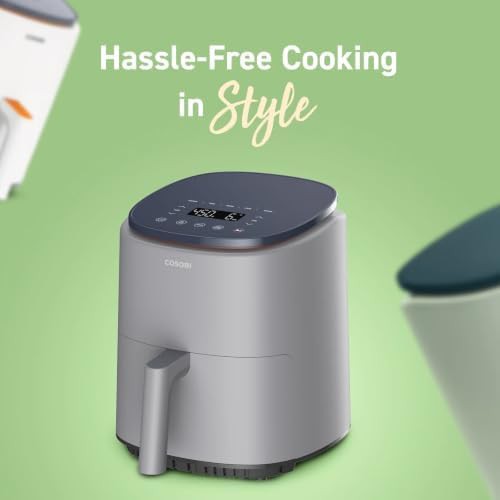 Lite four quart light gray air fryer — photo 5