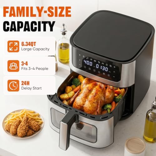 Eight in One Air Fryer with Large Window — photo 3