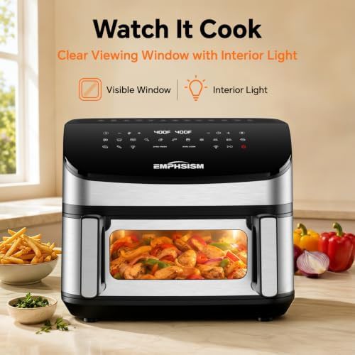 Precision control air fryer with window — photo 5