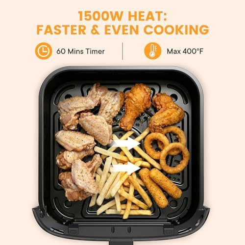 Compact basket fryer with visual window — photo 3