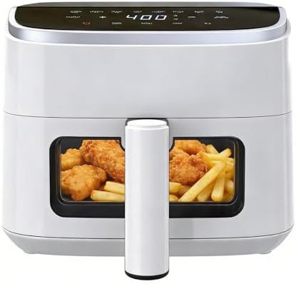 Compact Four Quart Air Fryer with Window