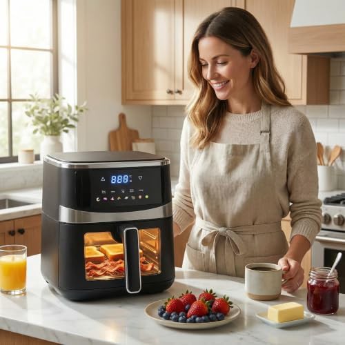 Digital Air Fryer with Rapid Heat Circulation — photo 5