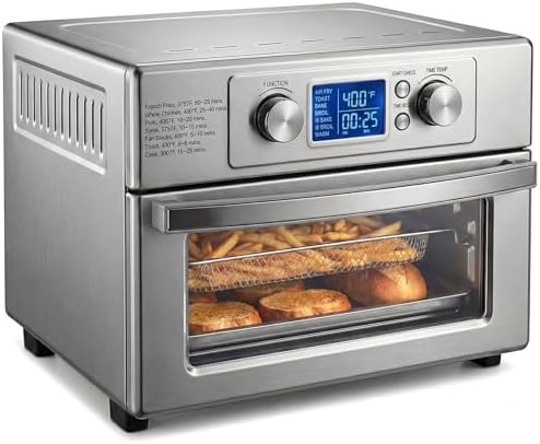 Stainless Steel Toaster Oven and Air Fryer Combo