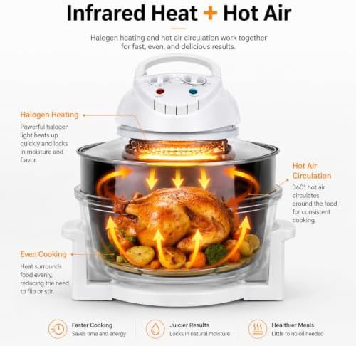 Glass halogen convection oven 18 QT — photo 4