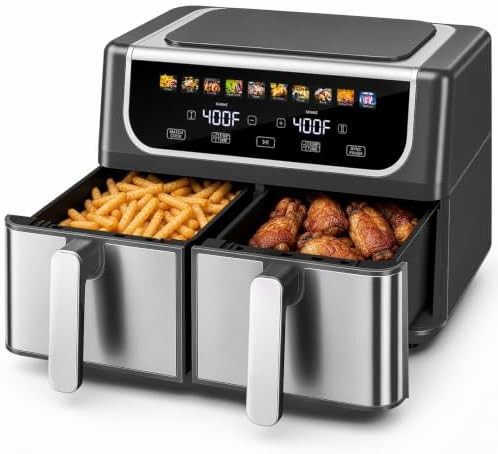 Ten in one dual basket fryer
