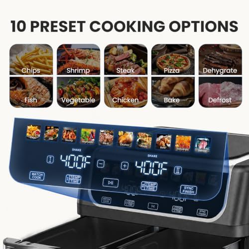 Ten in one dual basket fryer — photo 4