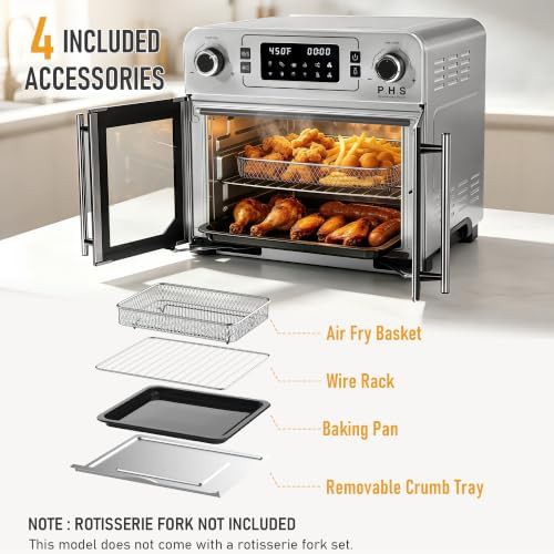 French door toaster oven air fryer — photo 4