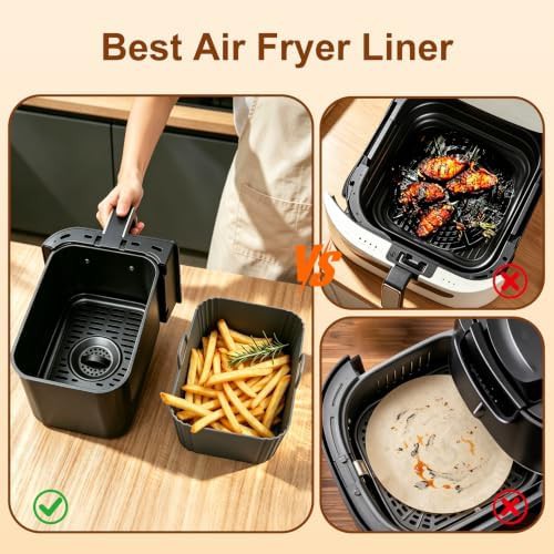 Silicone liners for dual baskets — photo 4