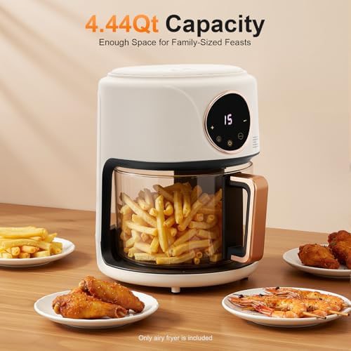 Touchscreen Air Fryer with Viewing Window — photo 4