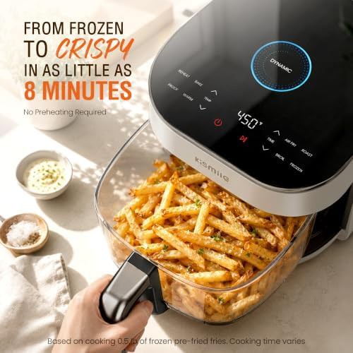 AeroLucen Glass Air Fryer High Heat 5QT — photo 3